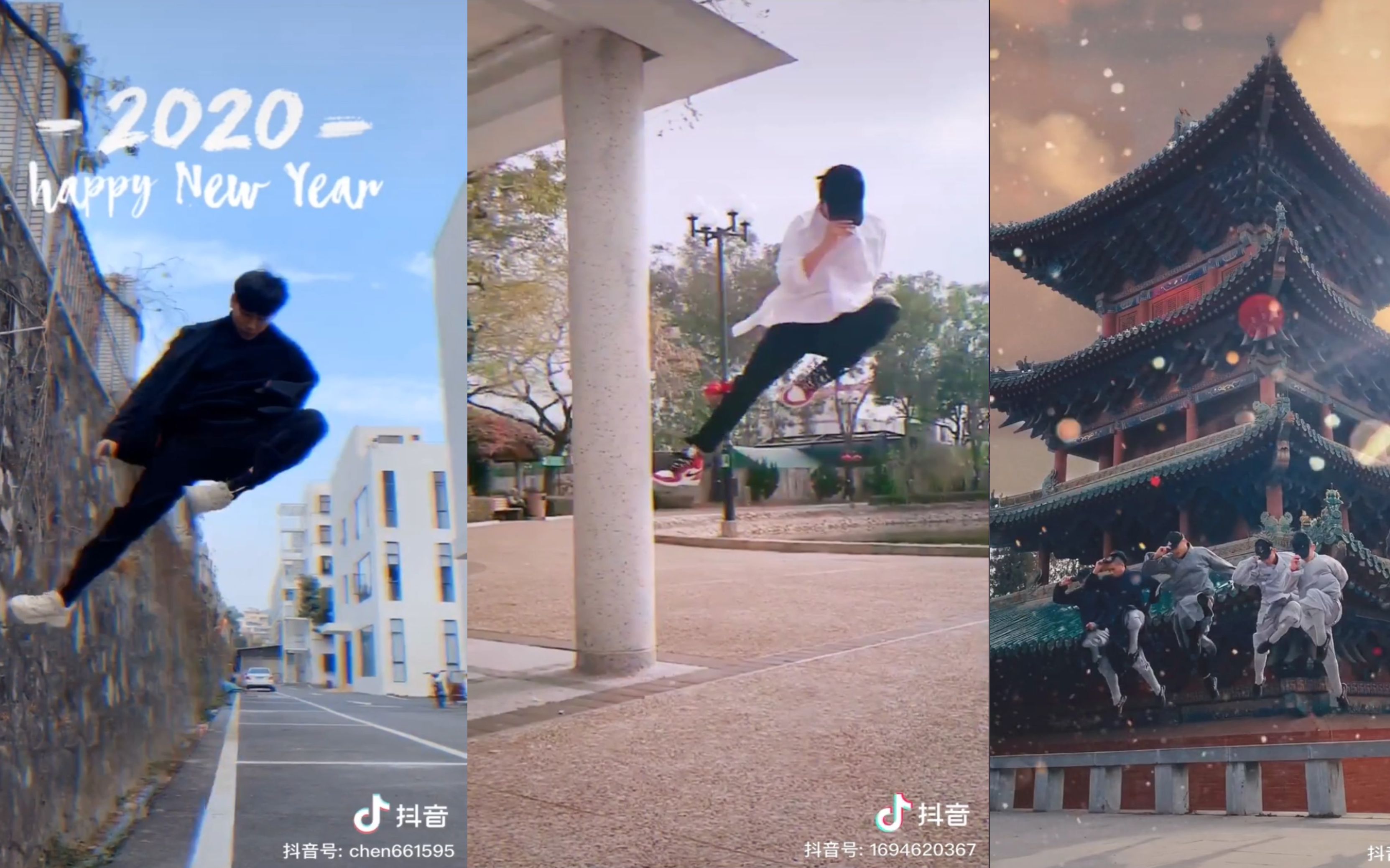 tik tok 抖音 2020 张晋一飞冲天,激起一股武术热潮火爆抖音,抖音小