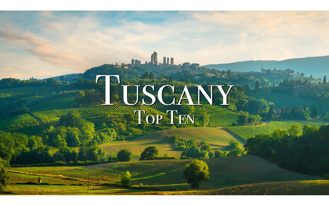 【托斯卡纳旅行指南 Top 10】油管旅行博主 Ryan Shirley 意大利旅行 Tuscany - 4K
