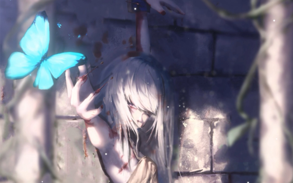 【希露薇】一抹蓝/原画来自“不知罠”老师