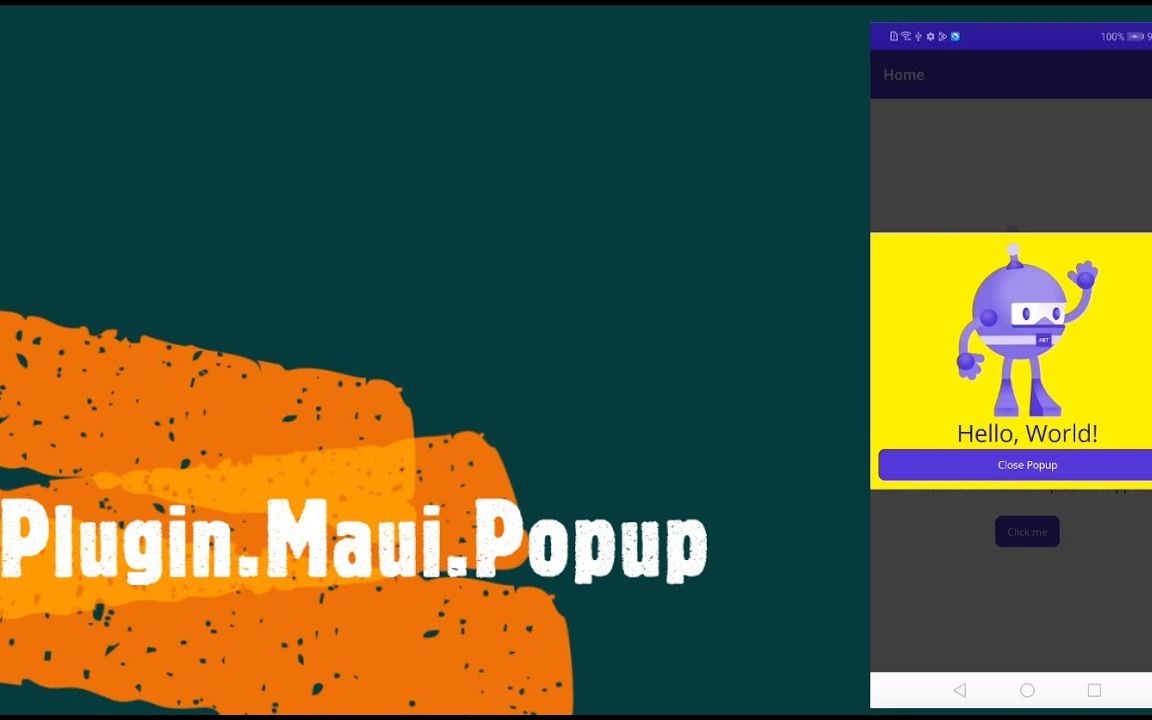 在 .NET MAUI 中使用 Plugin.Maui.Popup 显示弹出窗口_哔哩哔哩_bilibili