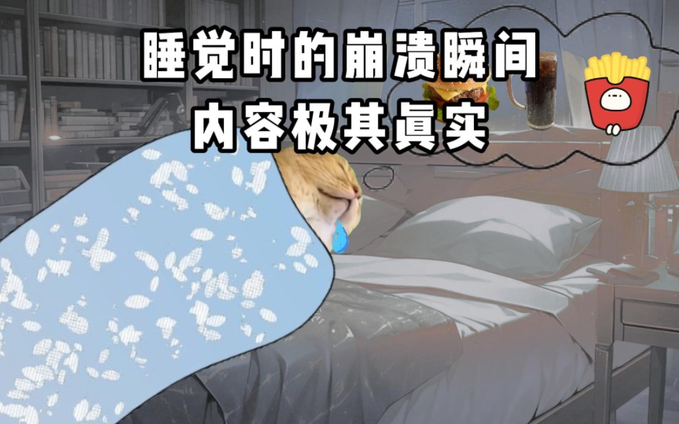 【猫meme】睡觉时的崩溃瞬间