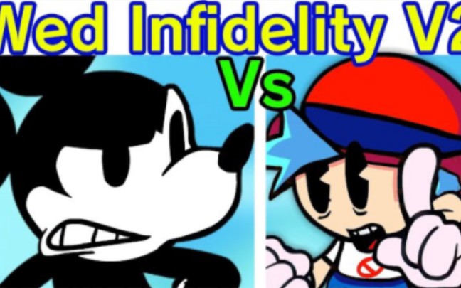 Friday Night Funkin' VS Mickey Mouse - Wednesday's Infidelity Part 2 FULL Week