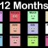 【双语字幕】一年12个月（Kids Learning Tube）