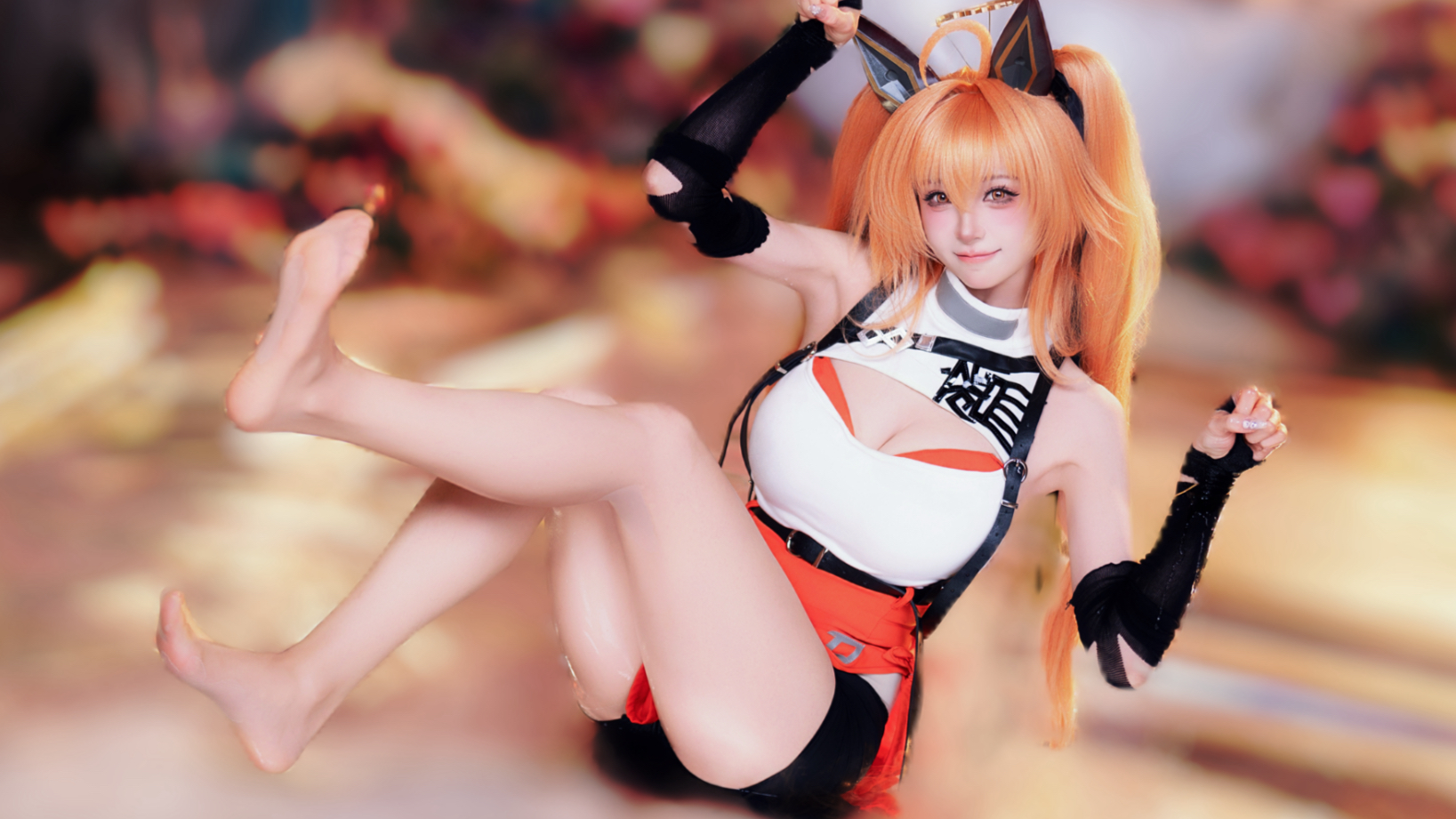 “恩公～快来和我一起玩水呀～”