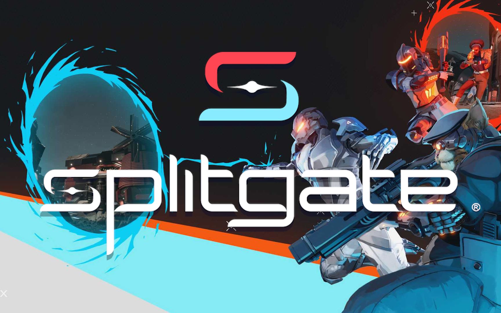 [Splitgate] 全武器装备展示 & 试玩哔哩哔哩bilibili光环演示