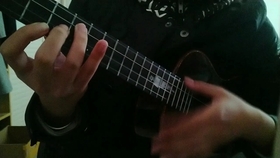 喜欢你尤克里里简谱_尤克里里小星星简谱(3)