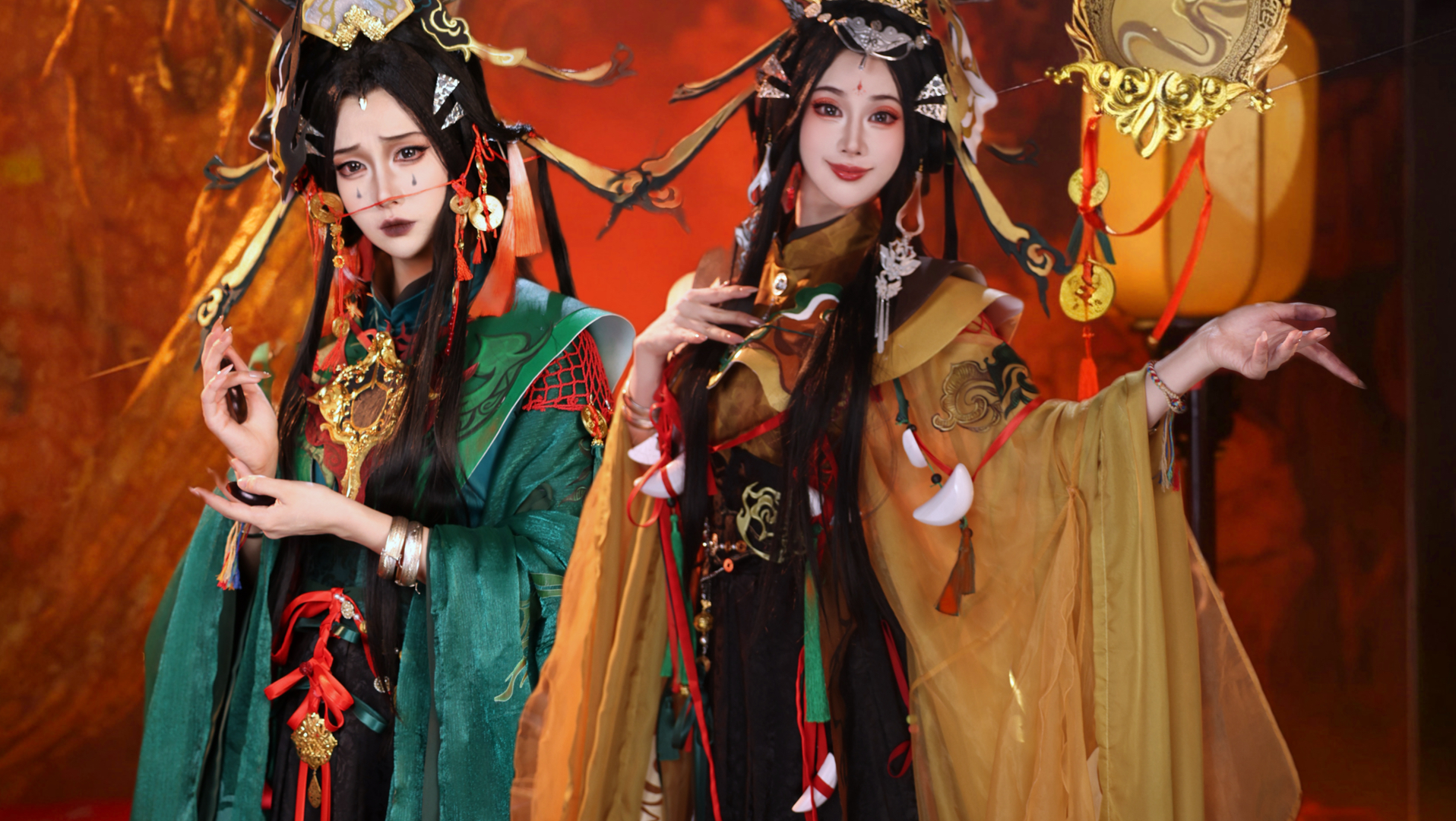【初九】逆水寒哭笑女仿妆来咯～