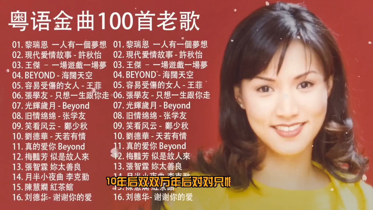 【粤语经典】20首封神粤语金曲｜前奏一响，全是青春回忆！建议收藏，无损音质循环播放！