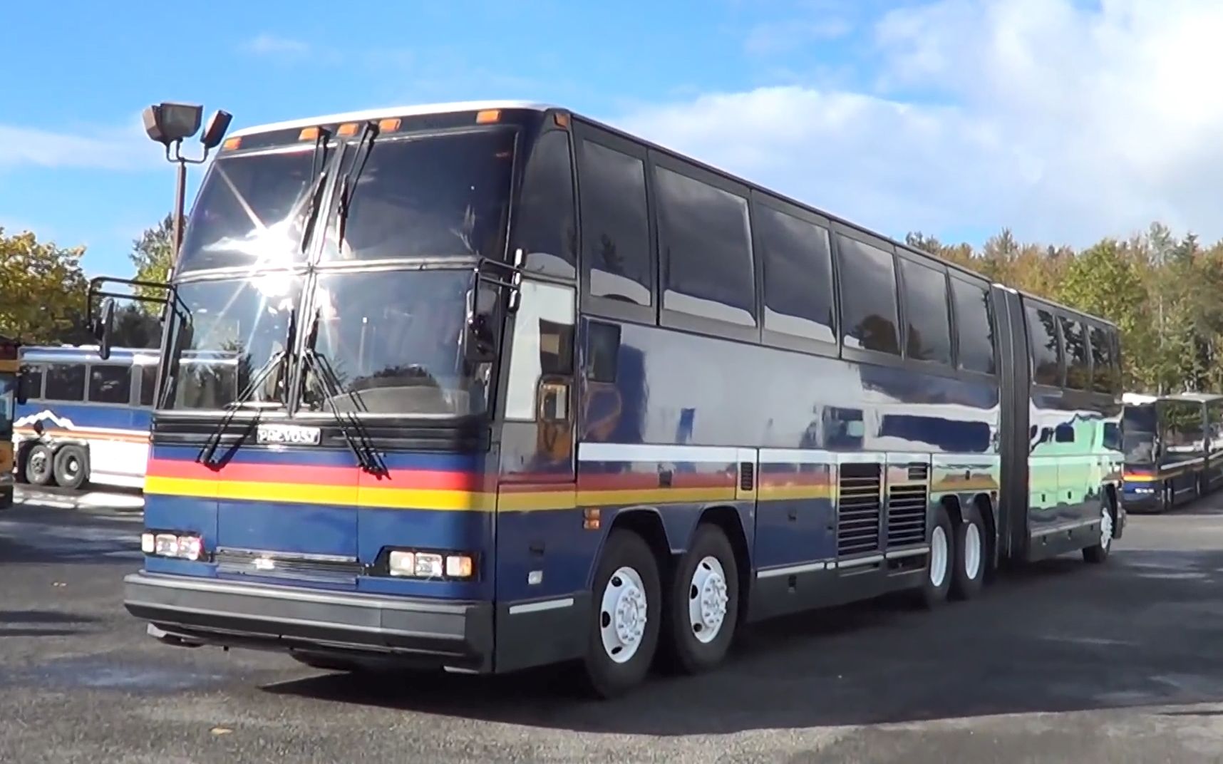 1992年 prevost h5-60 五軸铰接式客车