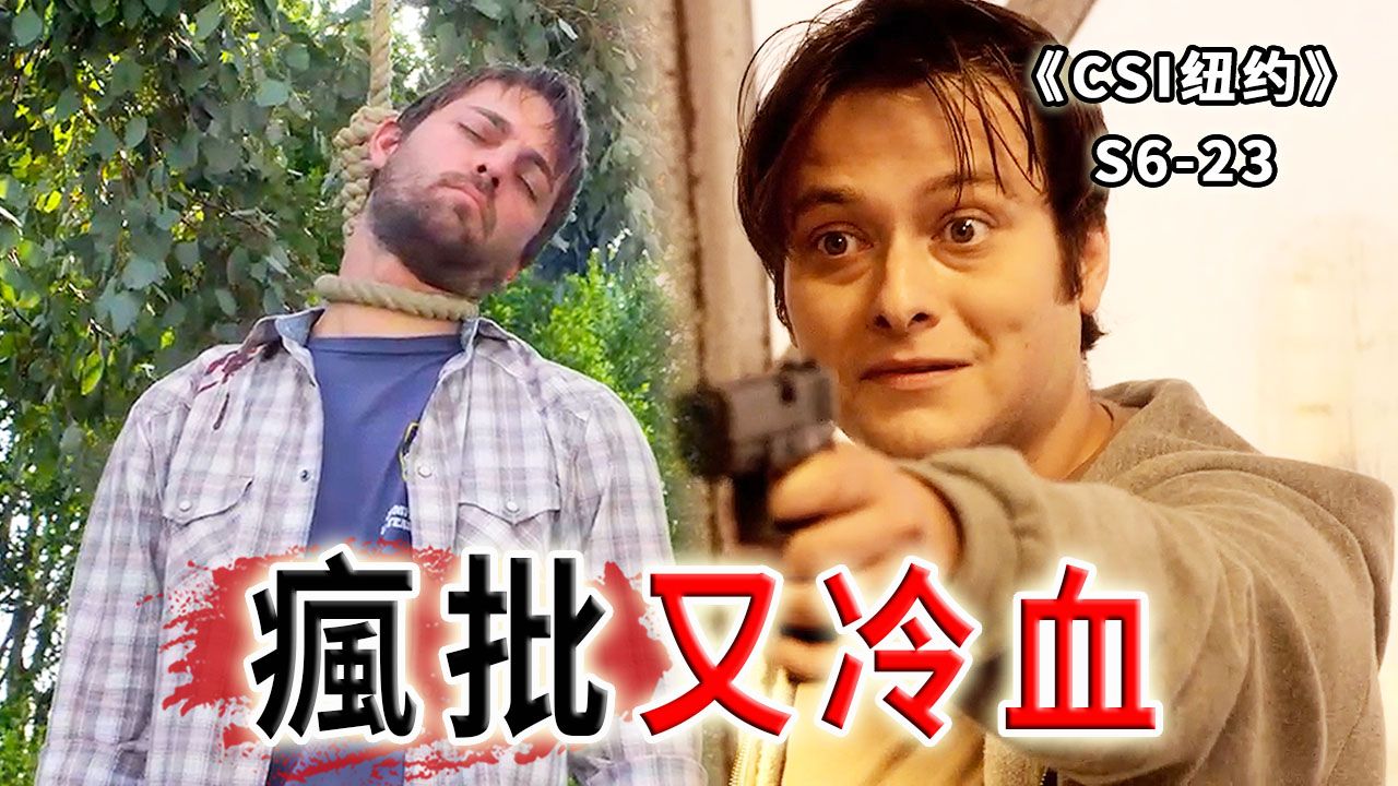 连变态都觉得变态！疯批杀人狂，奇葩脑回路！《CSI纽约》S6-23