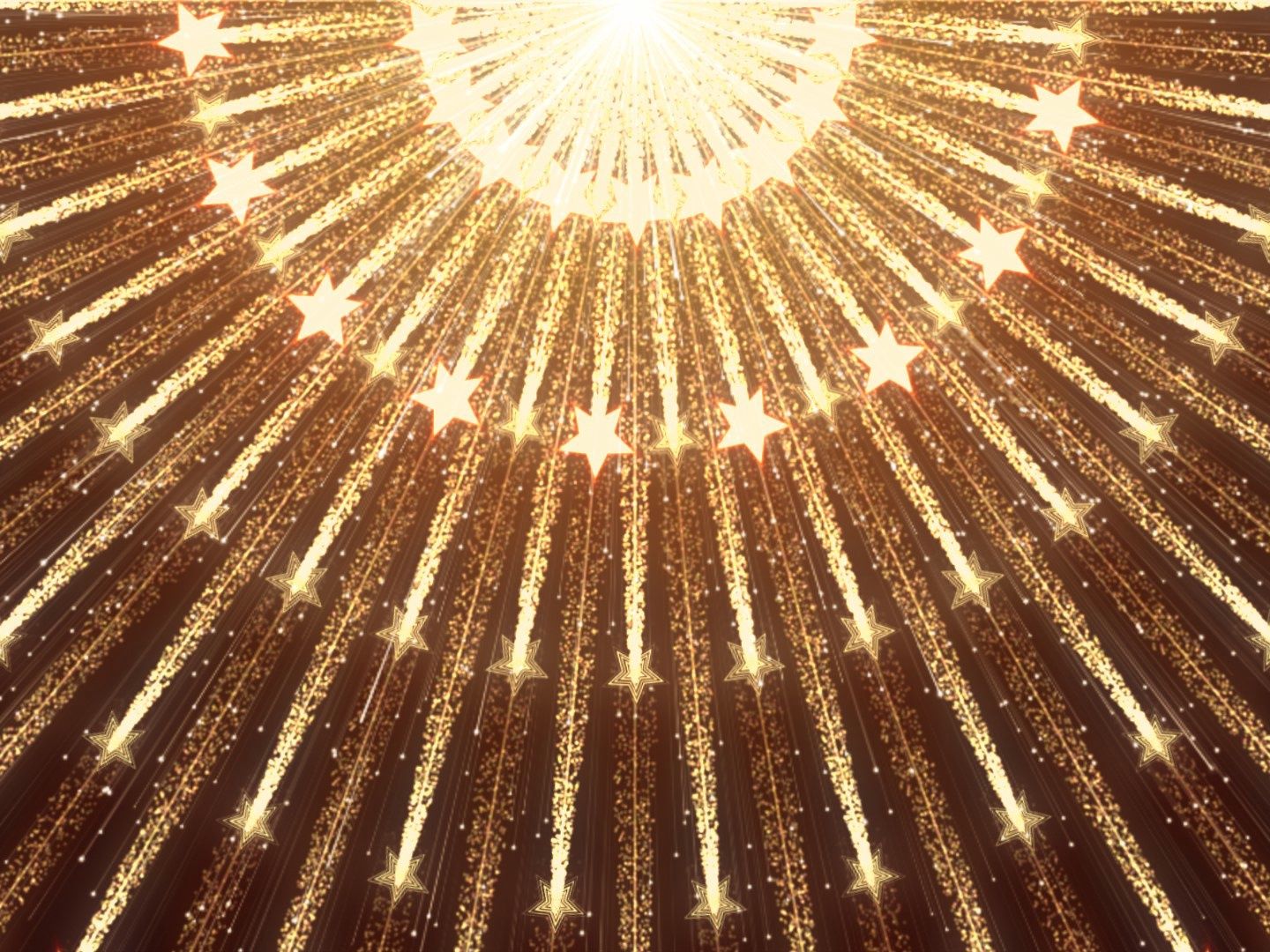 (shf26)炫酷金色灯光矩阵闪烁金色LED背景视频素材5