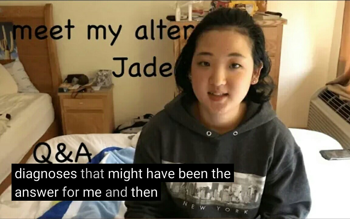 多重人格Jess小姐姐的Jade人格（最后换了Max出来）[分离性身份障碍]—YouTube搬运