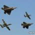A10、P51、F35、F22同框飞行，2019奥什科什航空展