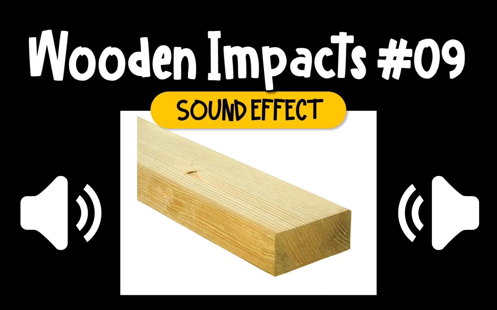 敲击 #09 木材 音效 (HQ)