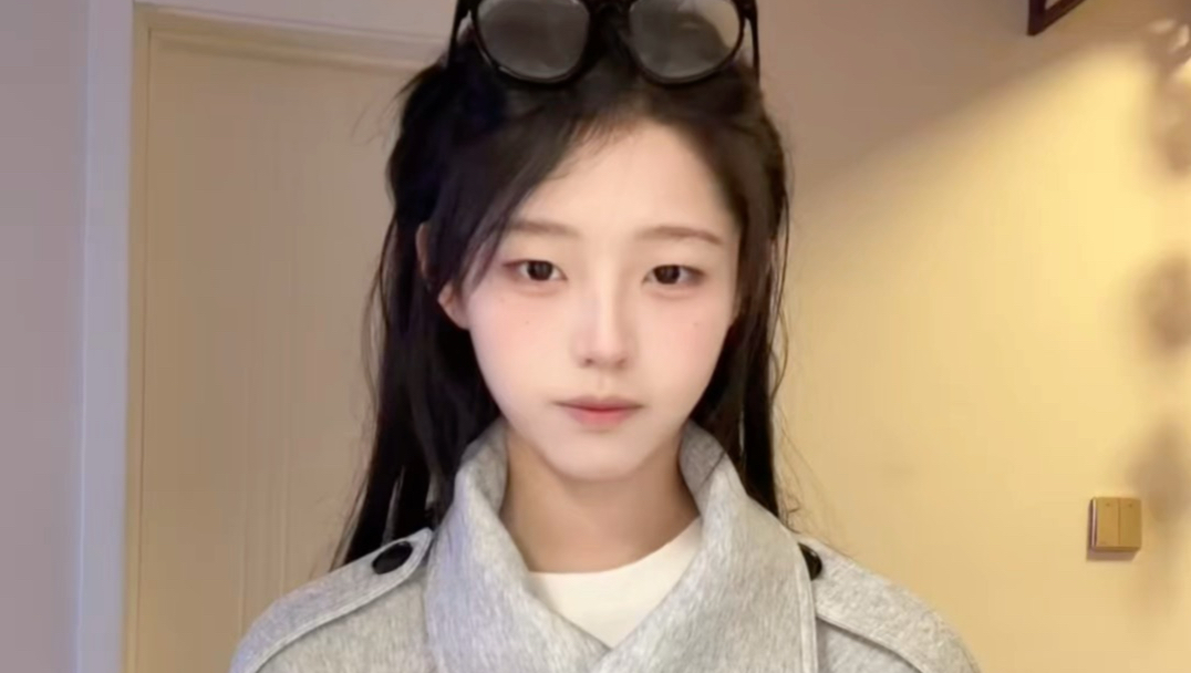 没有刘海了！这次真的头发梳成大人模样了