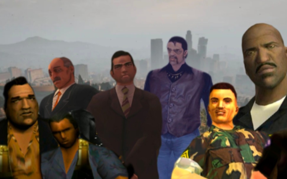 【GTA3D世界观】各代GTA最早出场的角色的下场