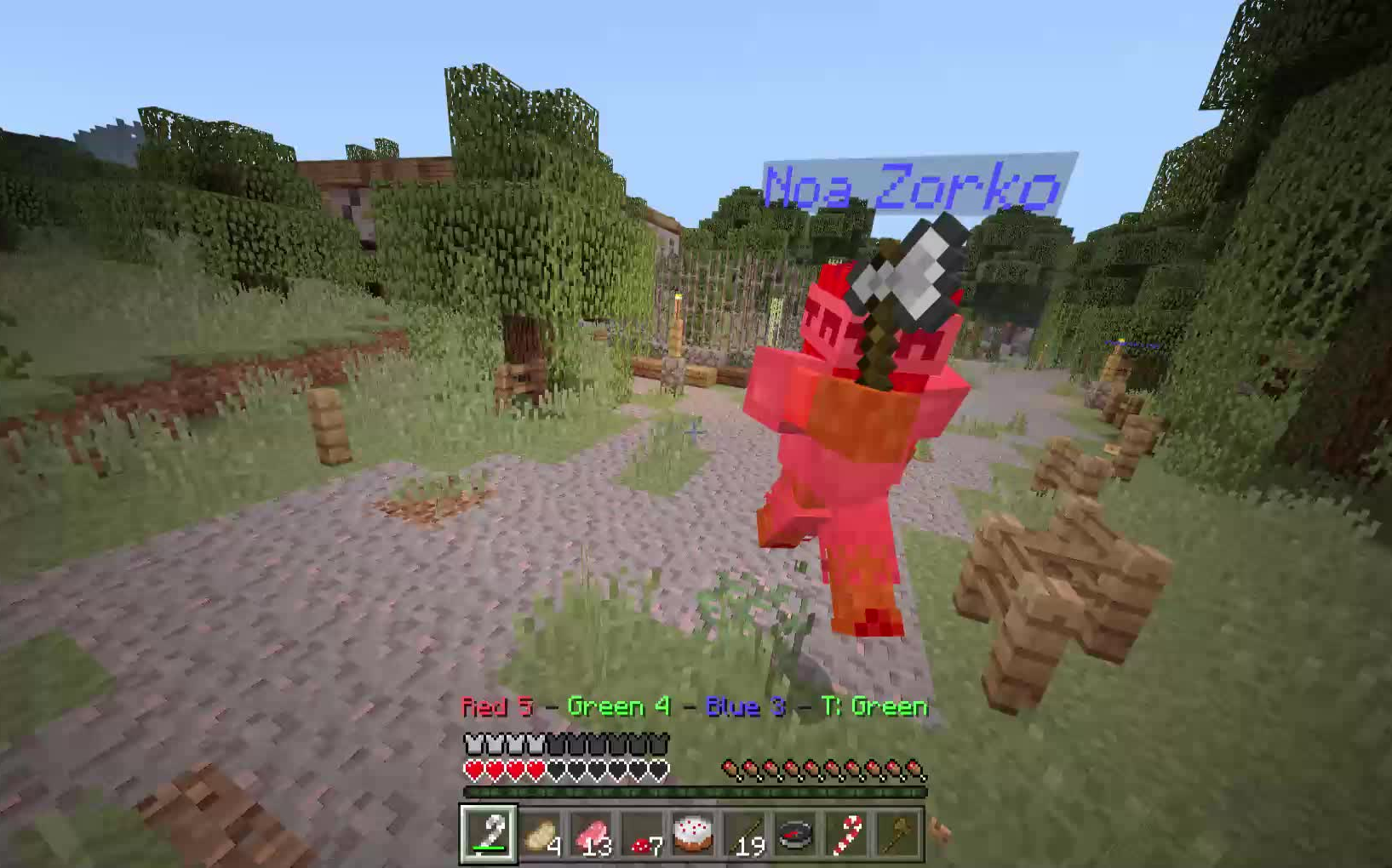 minecraf我的世界饥饿游戏 用或其他应用扫描二维码 点赞 最后的意思
