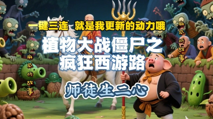 植物大战僵尸故事之疯狂西游路师徒生二心
