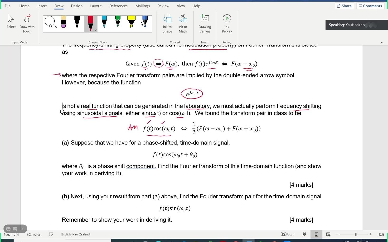 Comms Eng Mid Term Test: Q1, 2, 3哔哩哔哩 (゜゜)つロ 干杯~bilibili