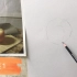 铅笔素描画苹果1起型（共4段）
