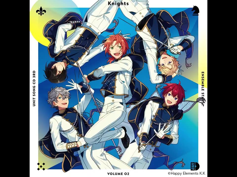knights专辑,knights三专 【偶像梦幻祭】组合歌曲cd 第3弾 vol.02 knights