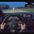 第一视角 2020 宝马 X4 M - 夜间驾驶 (双耳音频)