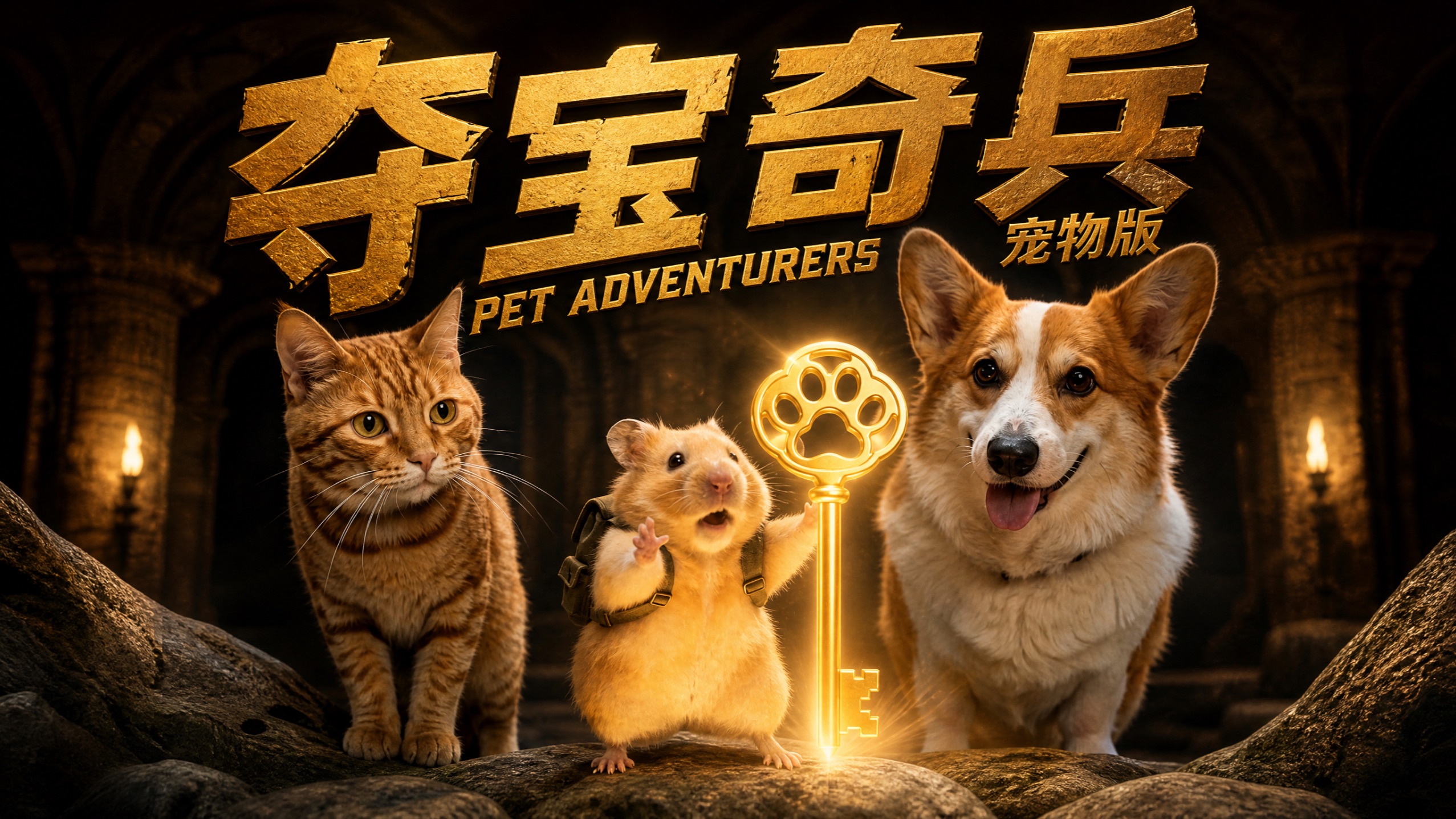 柯基：快救我，是宝箱怪