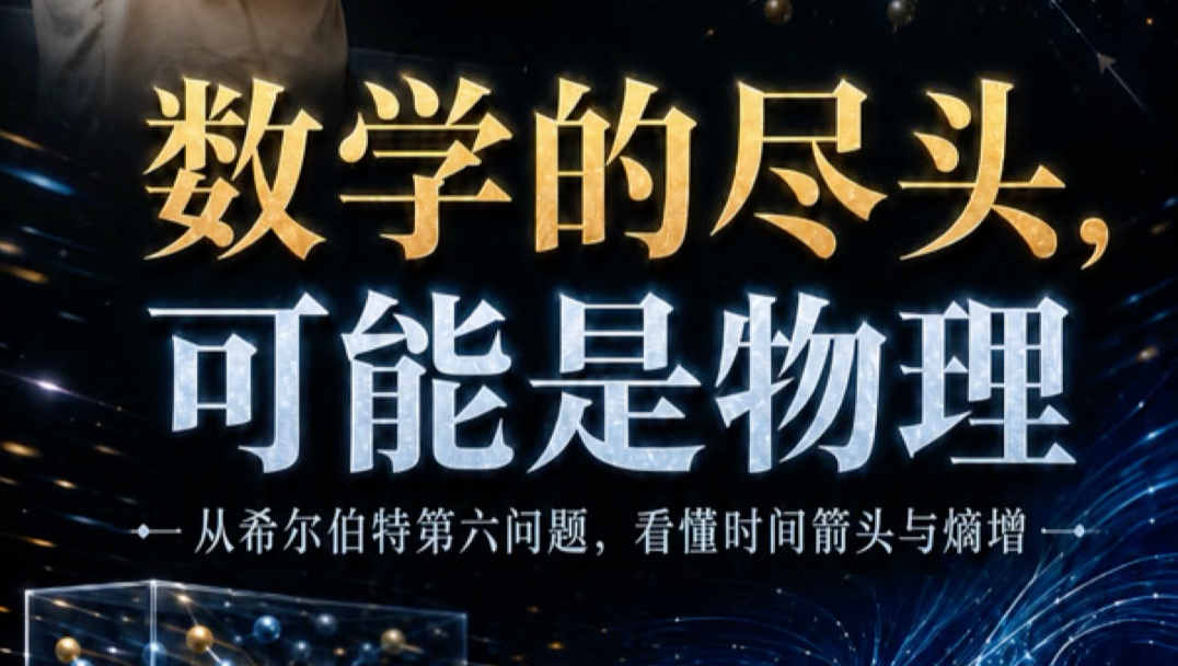 邓煜的菲尔兹奖研究告诉我们，时间是不存在的