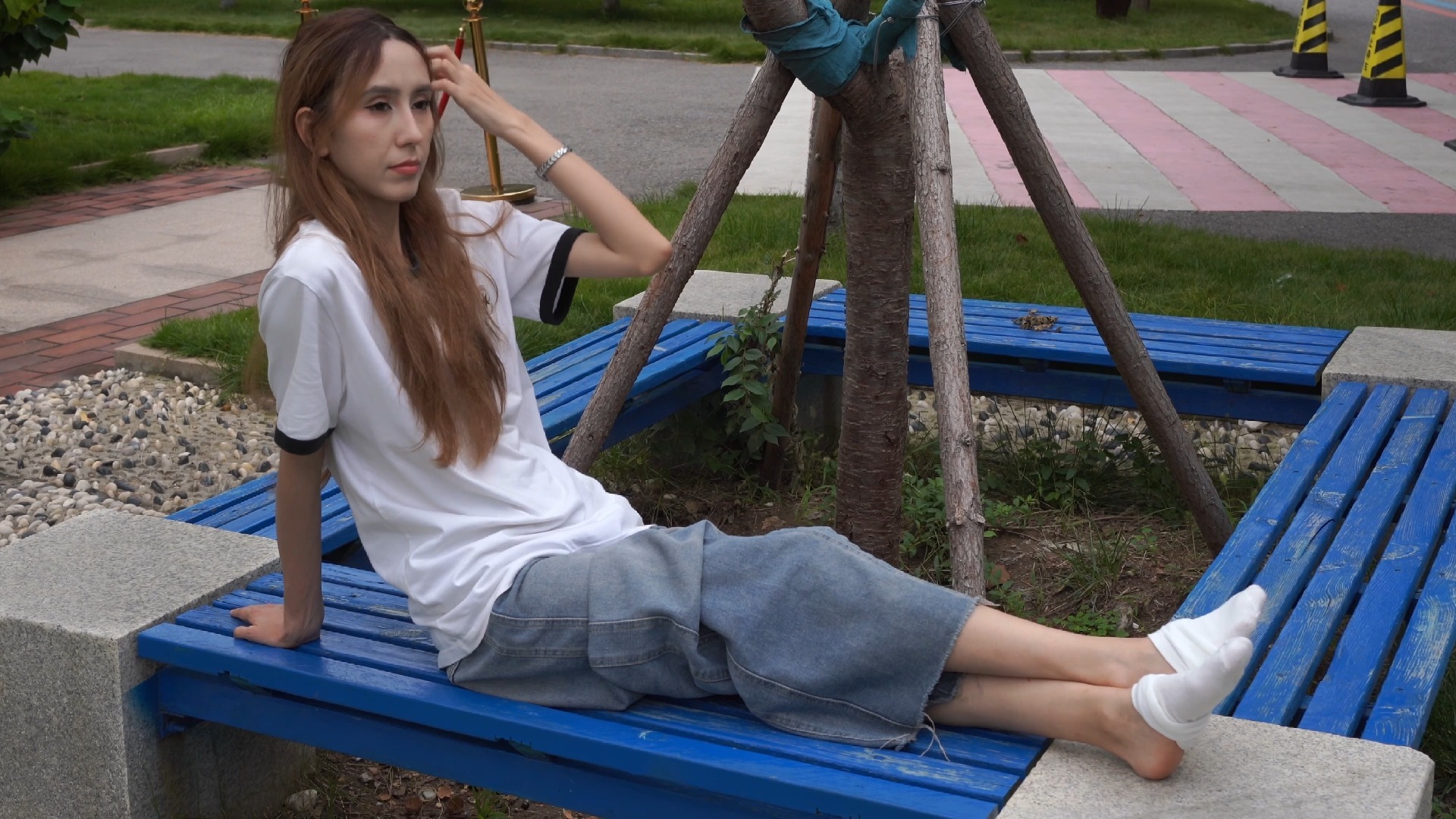【甜予摄影】户外写真小棉袜