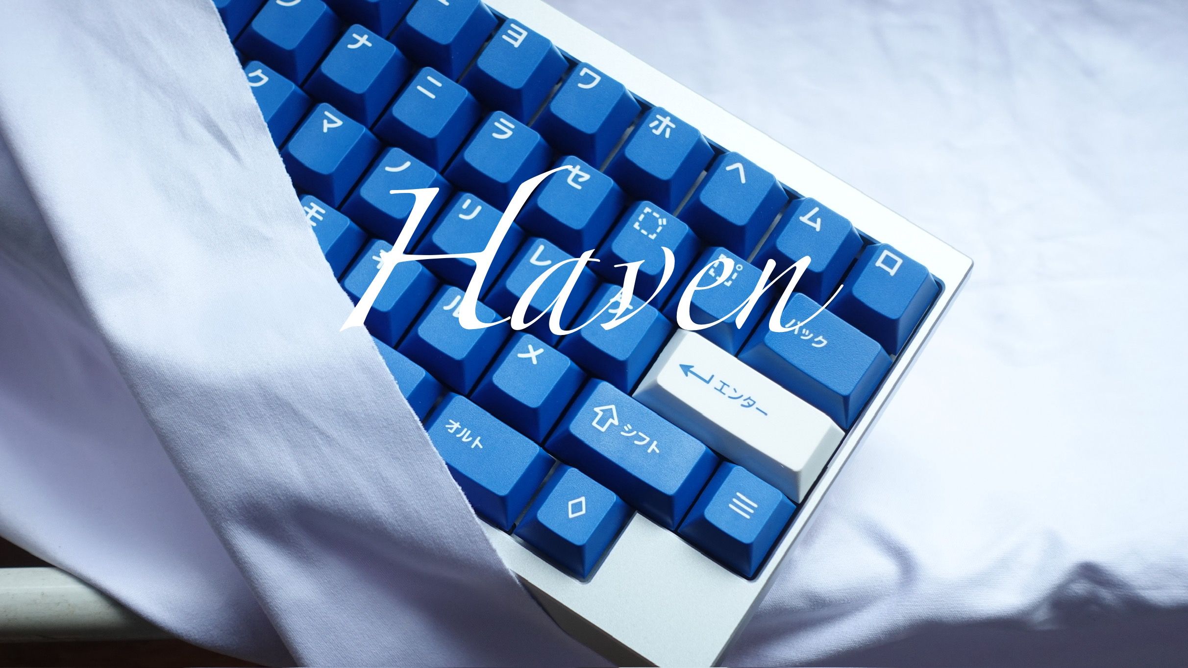 Haven 60 - GMK Masterpiece匠作 - HG茶 打字音