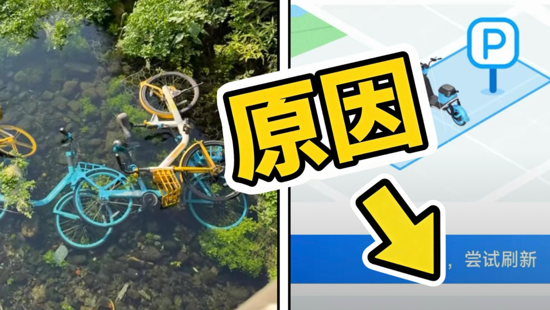 为什么总有人把共享单车扔河里？