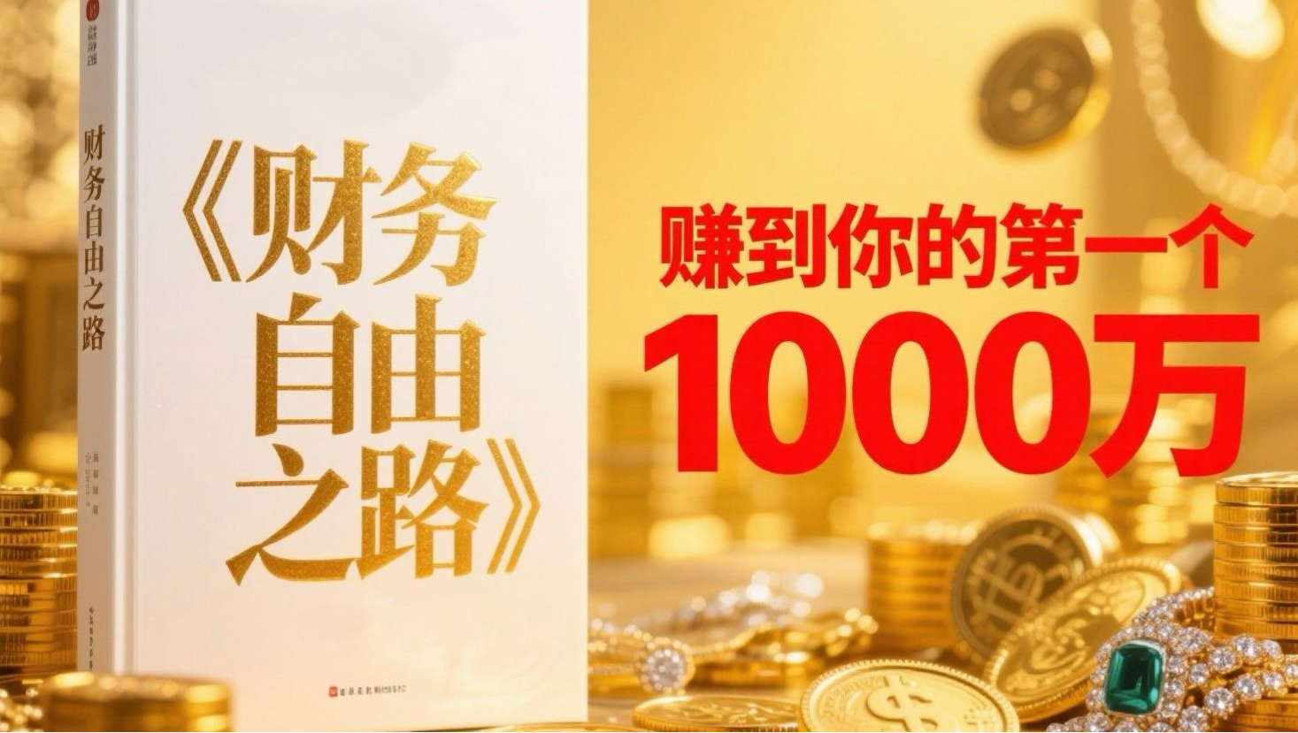 如何7年内赚到你的第一个1000万？《财务自由之路》精读：从改变观念到实际操作，这本书手把手教你迈向财富自由！