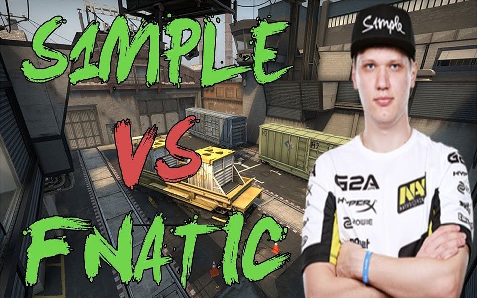 【csgo】pov navi s1mple vs fnatic (27/13) train @ eleague cs:go