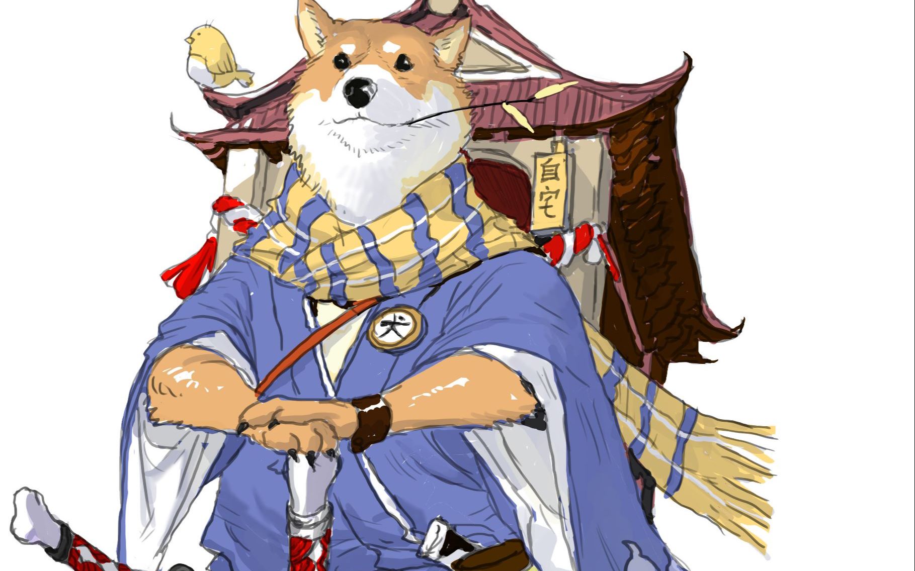 平安京,犬神爸爸打野伪5杀.
