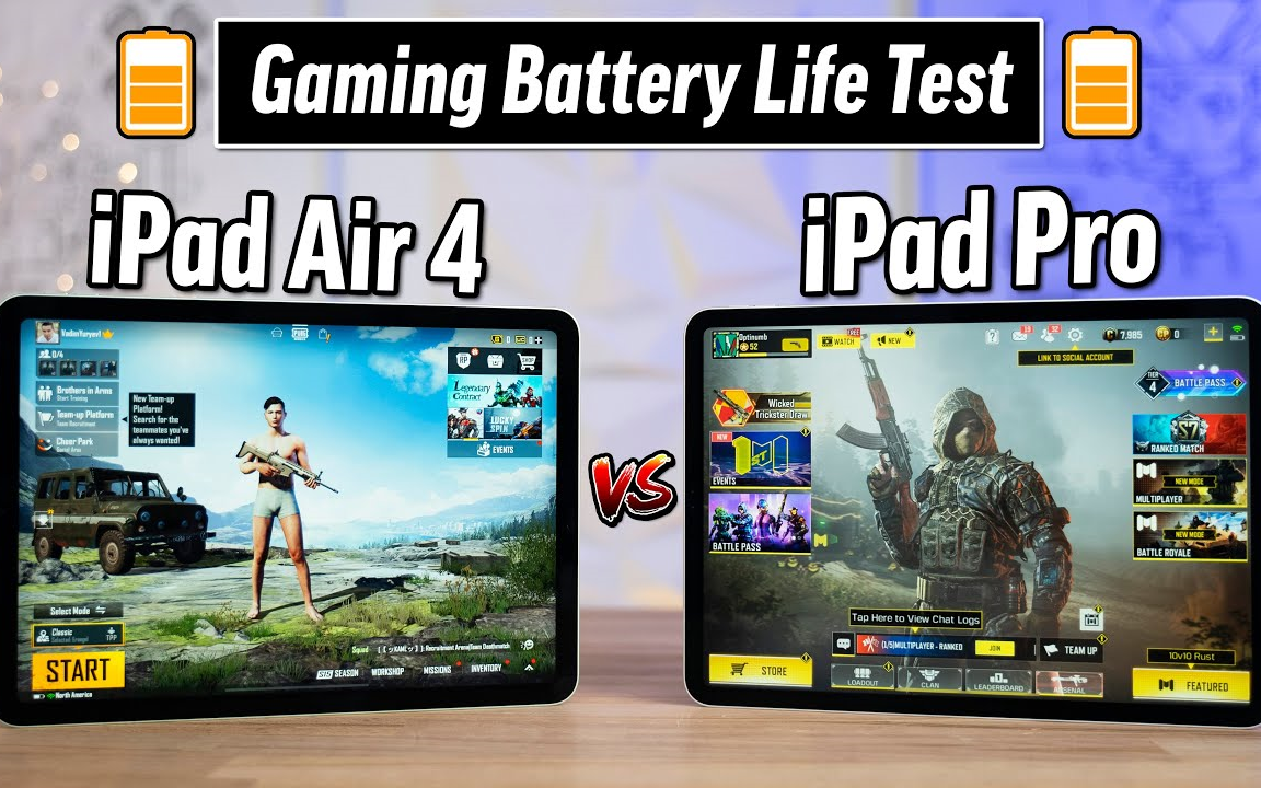 iPad Air 4与iPad Pro--2020年最适合玩游戏的iPad？