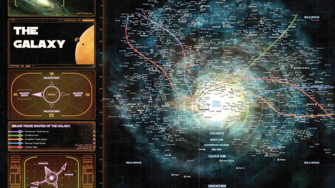 星球大战 银河完整历史地图
