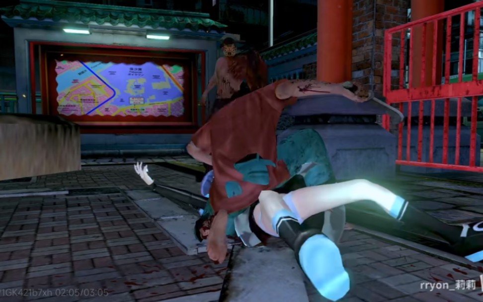 【生化危机6】萝莉超次元海王星尤妮被javo割喉并扔飞掉出胖次