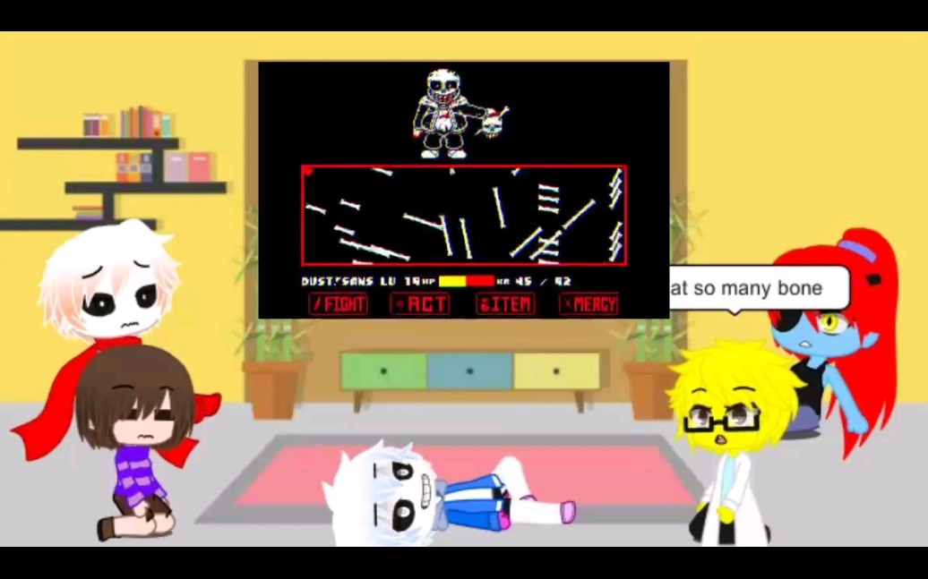 UNDERTALE & UNDERFELL REACT TO VHS!SANS VS WIKI!SANS (REQUEST