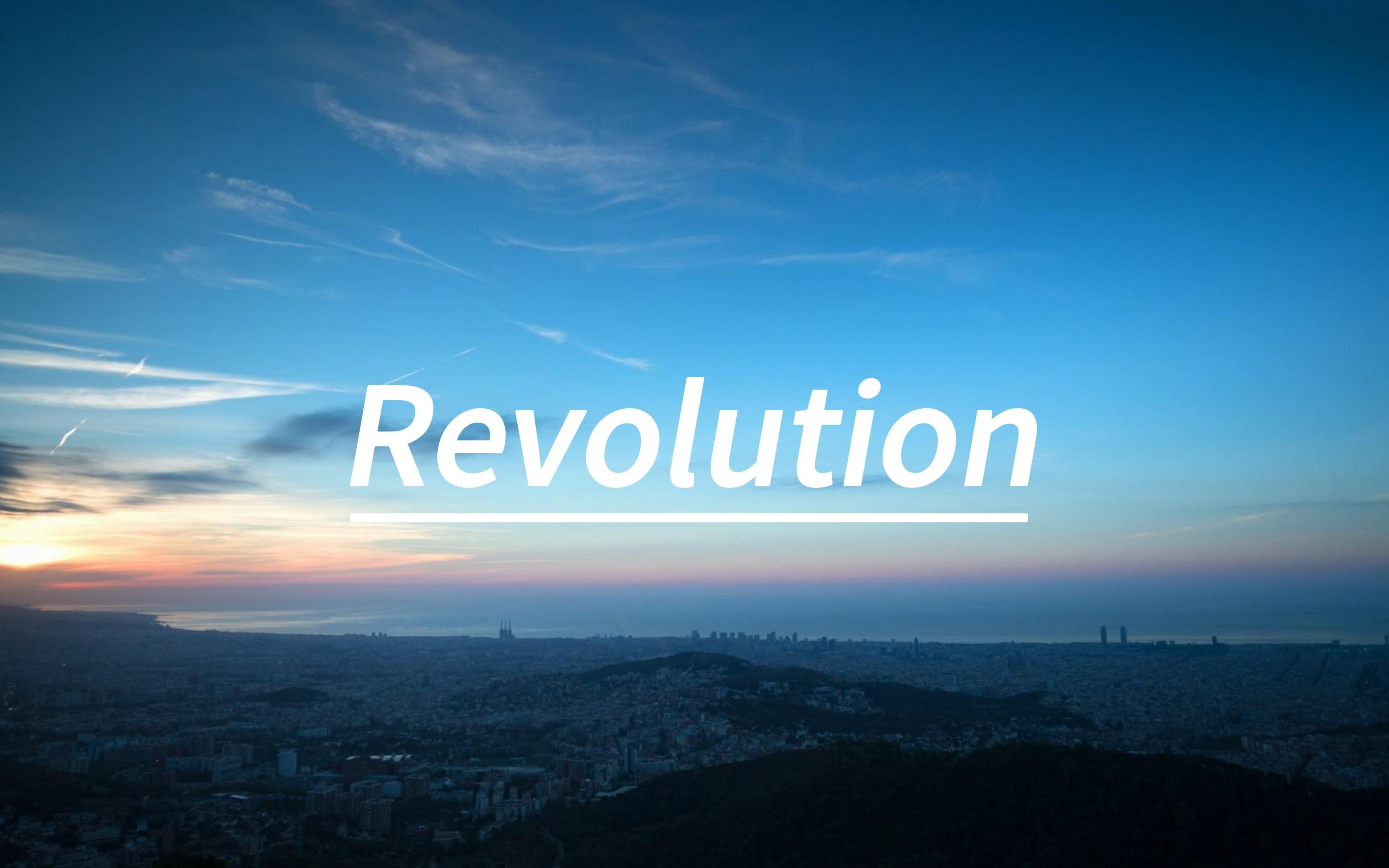 《Revolution》，“全力追逐，东山再起”
