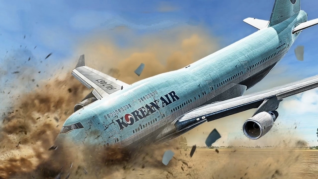 找不到进场跑道，大韩航空这架飞机后果有多惨重？