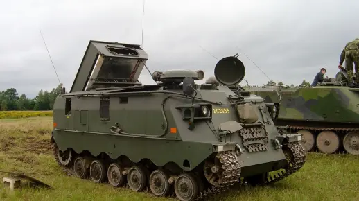瑞典 Pvrbv 551 反坦克导弹发射车