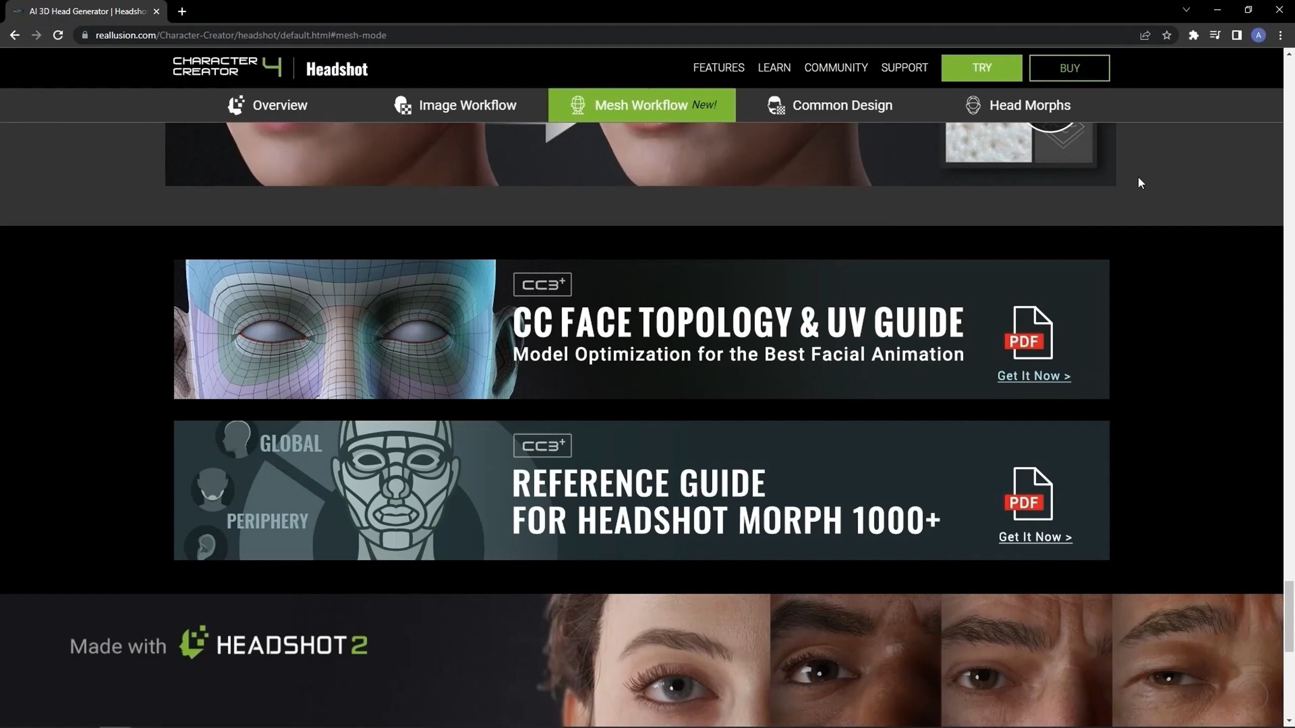 47 - 使用Headshot 2.0 进行网格细化 _ Headshot 2.0 插件教