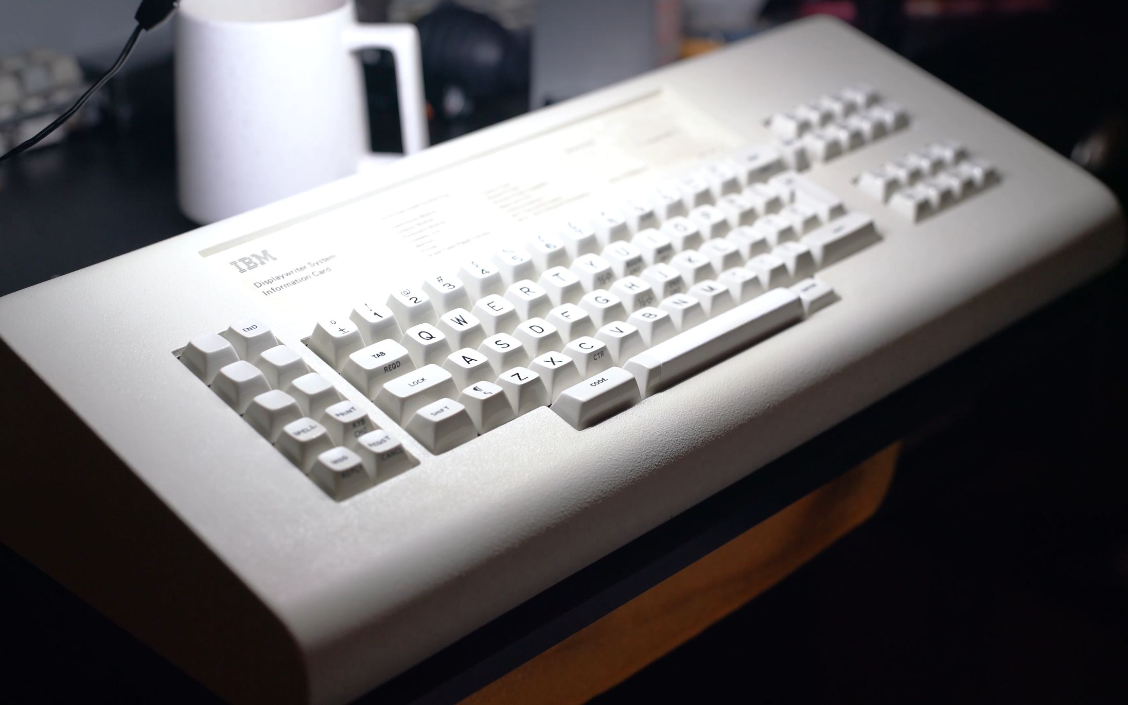 IBM 6580 Displaywriter键盘(1985)Beamspring横梁弹簧轴打字声音_哔哩哔哩_bilibili