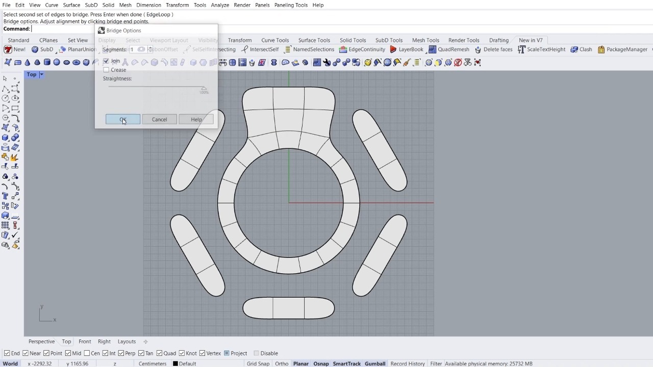 高效异型建模 | Rhino 细分曲面案例讲解-墨鱼设计学院-墨鱼设计学院-哔哩哔哩视频