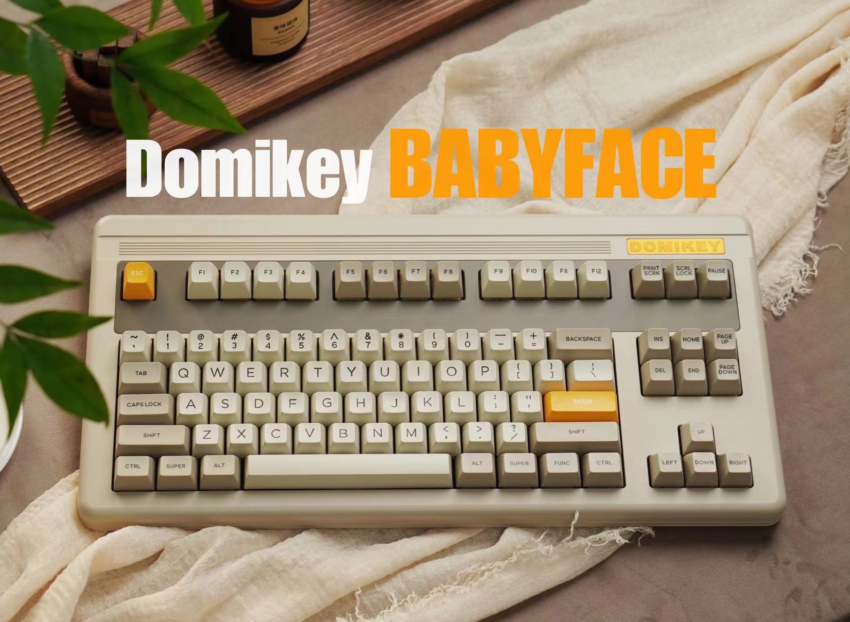 [组装] 从渲染图里蹦出来的复古套件 | Domikey BabyFace | 1980S球帽 | 九华轴