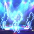 年会爆款舞蹈《科目三》线条人激光人跳舞舞台LED背景素材