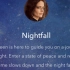 【英语听力】【声控向】【睡前故事】第2期 绿娃Eva Green读Nightfall 中英双语字幕