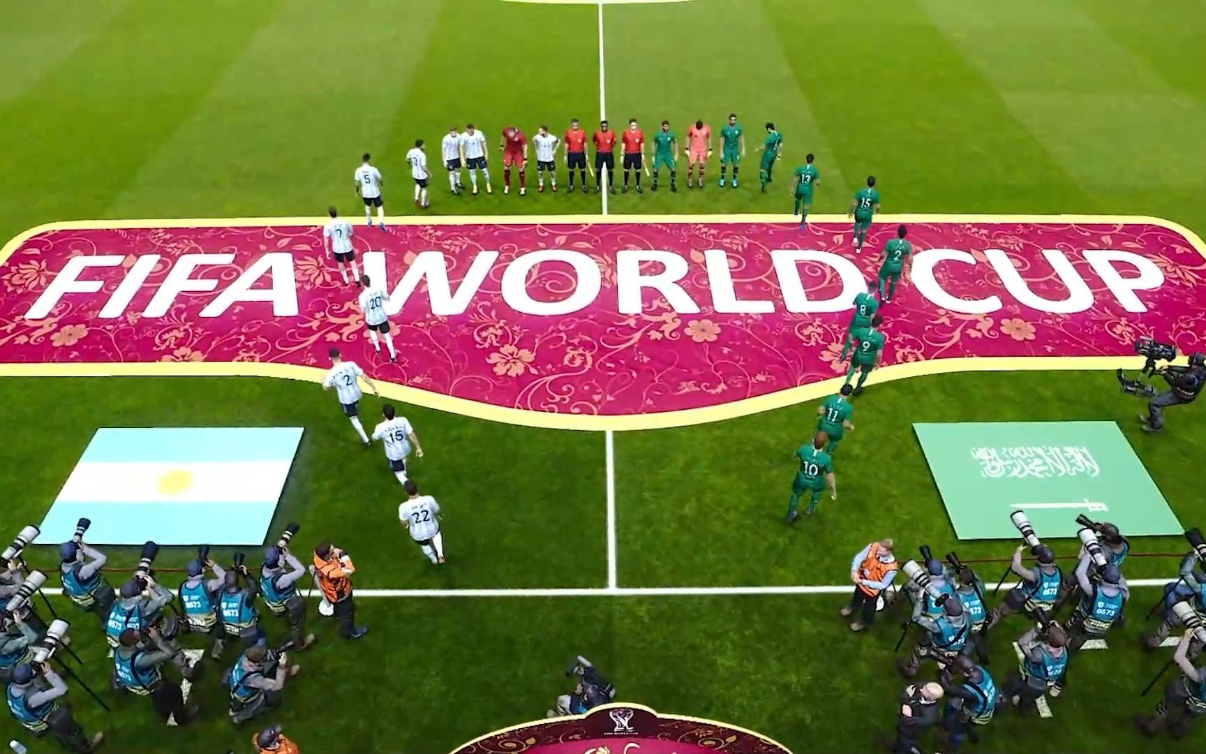 【实况足球2021模拟】2022卡塔尔世界杯小组赛c组第一轮 阿根廷vs沙特