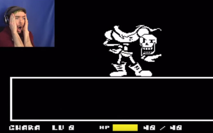 【UT】杀害Papyrus时各个实况主们的反应【实