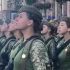 阅兵式上的乌克兰女兵